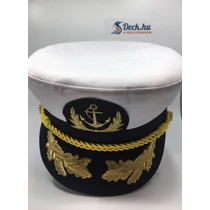 Kapitány sapka fehér extra 58-as