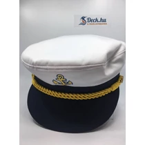 Kapitány sapka fehér 60-as