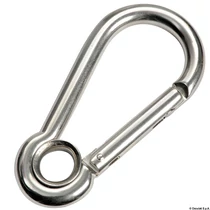 Karabiner kötélszemes 4 mm inox OSC