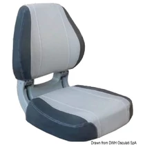 Scirocco ülés - világos+sötét szürke