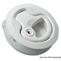 Műanyag zárható öblítődugó