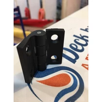 Zsanér 38x38 mm fekete műanyag OSC