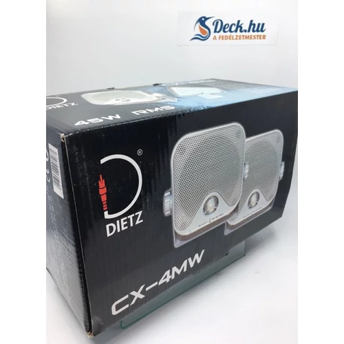 CX-4MW Dietz vízálló dobozos hangszóró, fehér, párban