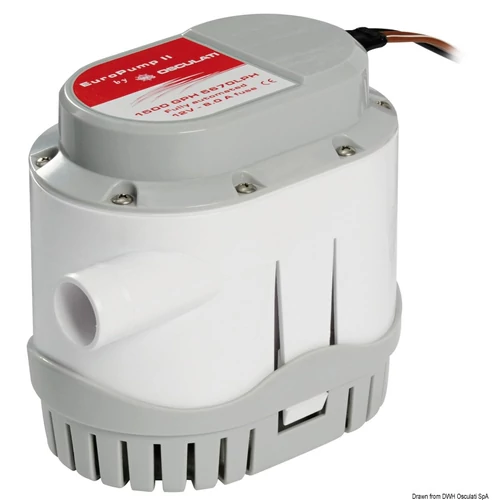 Europump II automata fenékvíz szivatyú 12V 96l/min