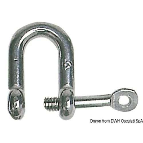 Csavaros U sekli - AISI 316  4mm