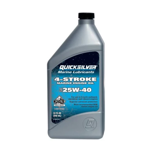 Quicksilver 25w40 beépített hajómotor olaj 1L synthetic blend