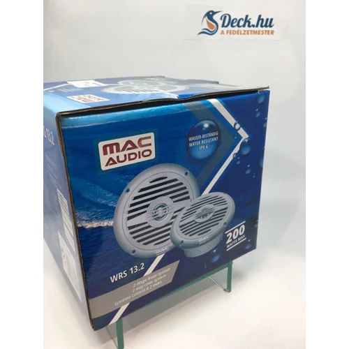 W.R.S. 13.2 macAudio vízálló hangszórópár 13cm