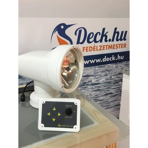 Reflektor műszerfalba építhető ,kapcsolótáblával 100+100w