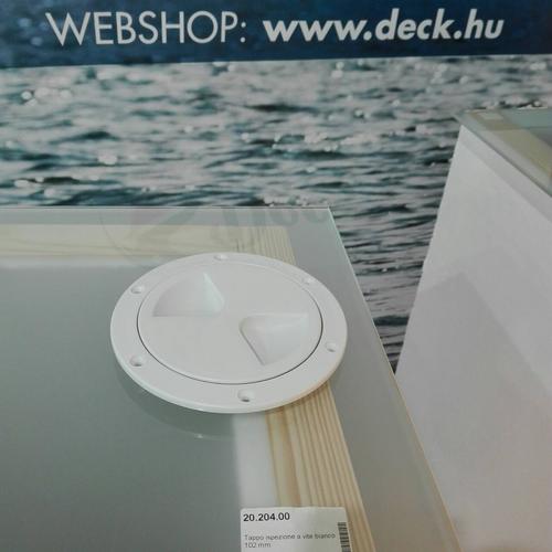 Fedél kerek  102mm  süllyesztett