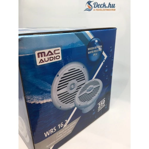 W.R.S. 16.2 macAudio vízálló hangszórópár 16,5cm