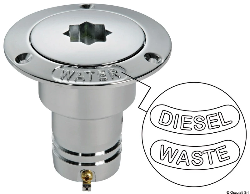 Üzemanyag beöntő 50mm DIESEL OSC