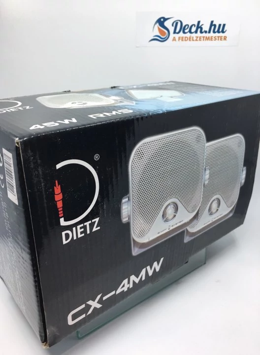 CX-4MW Dietz vízálló dobozos hangszóró, fehér, párban