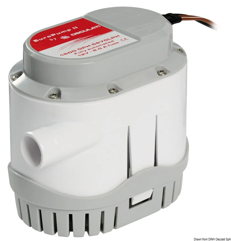 Europump II automata fenékvíz szivatyú 12V 96l/min
