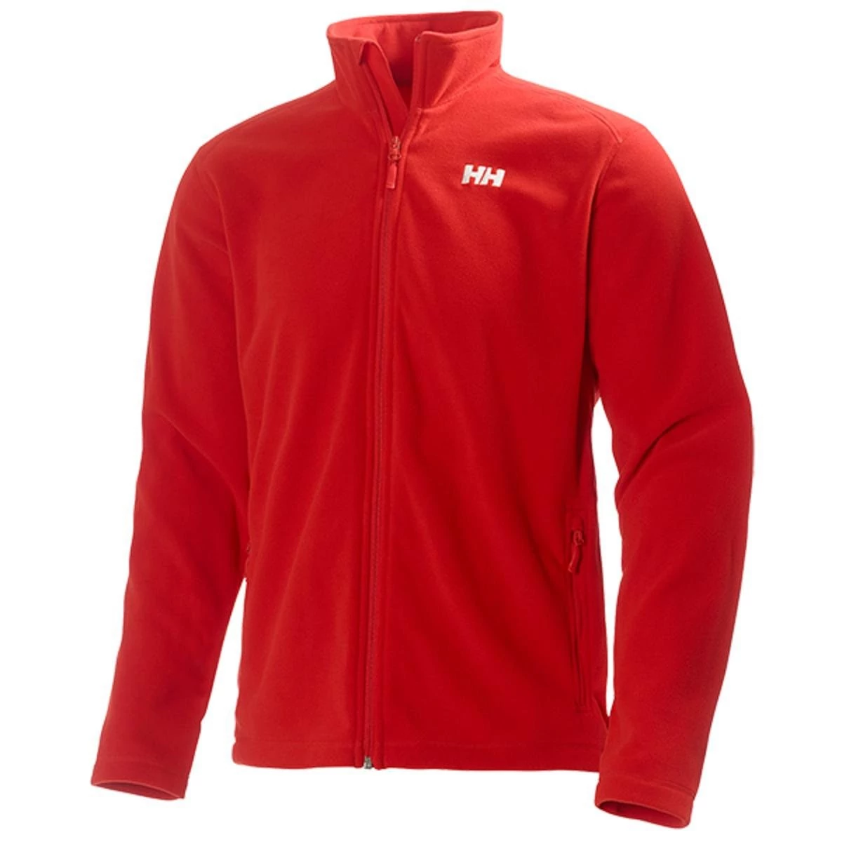 HH FLEECE JACKET férfi kabát piros L