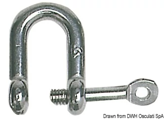 Csavaros U sekli - AISI 316  4mm
