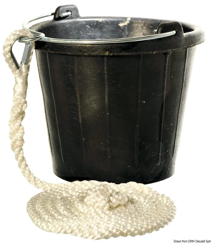Vödör fekete gumi