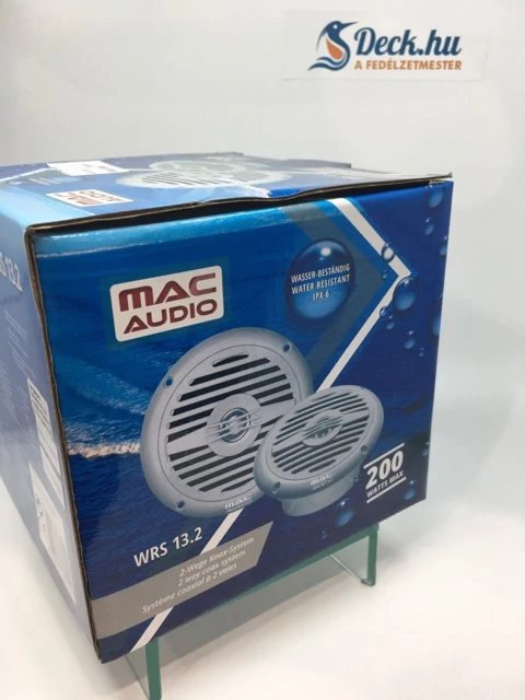 W.R.S. 13.2 macAudio vízálló hangszórópár 13cm