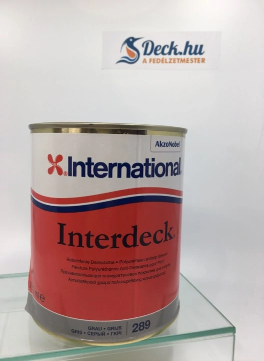 International Interdeck szürke 750ml