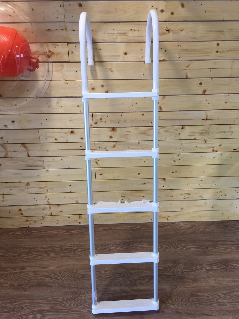 Létra alu fehér 5 fokú OSC